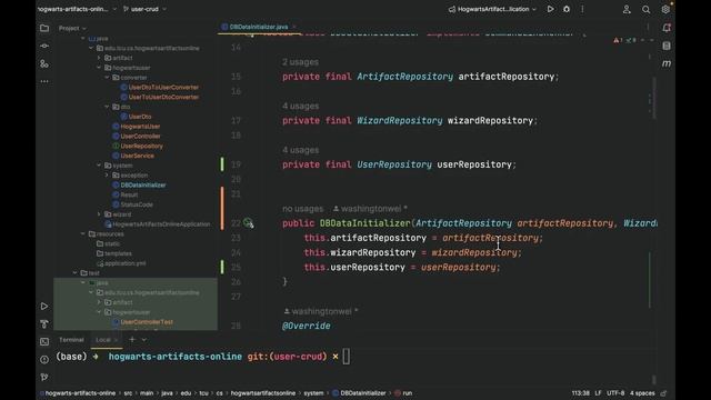 33 Implementing User CRUD APIs смотреть онлайн