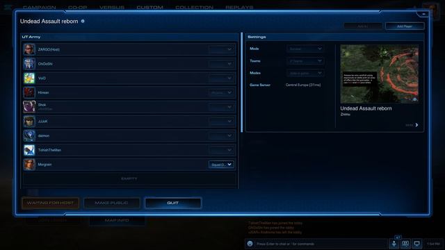 [4K60FPS] - Starcraft II - Arcade - Zombie World Unity - play after 2 years of absence смотреть онлайн
