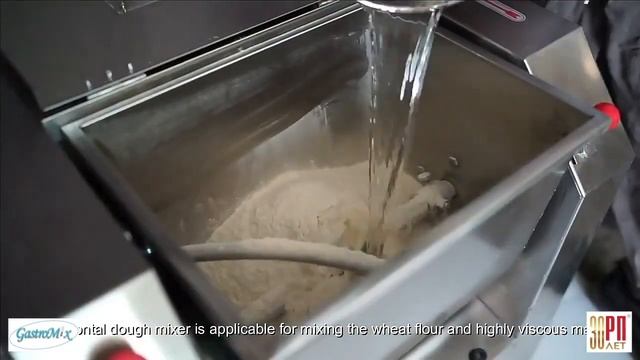 Тестомес для крутого теста GASTROMIX HSH40 смотреть онлайн