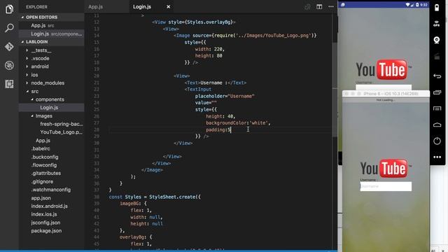 React Native 01 สร้าง router และ Login Layout смотреть онлайн