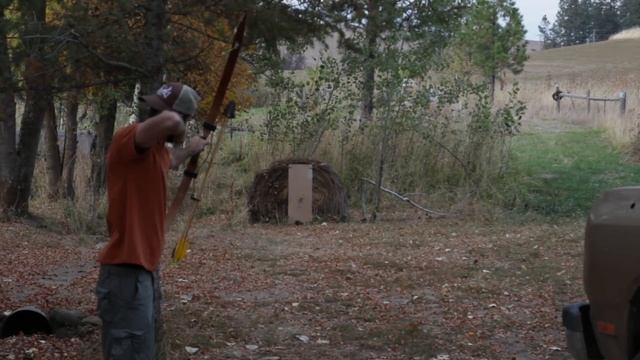 Gap Shooting with Traditional Archery - How-to find your Gap. смотреть онлайн