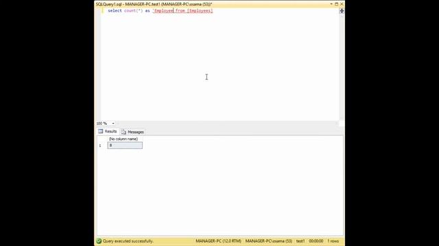 13 - MS SQL Server Select Statement Part 2 смотреть онлайн