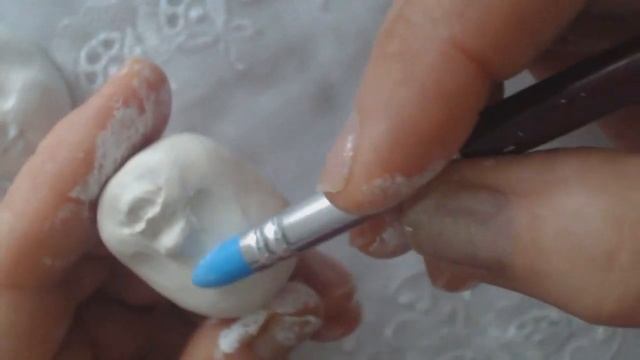 Лепка головы для ватных игрушек и не только. Лепим голову куклы из пластика самозатвердевающего смотреть онлайн