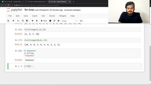 For Loop In Python смотреть онлайн