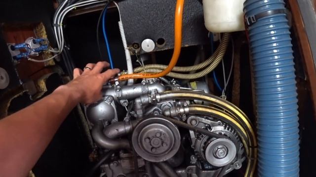 Замена антифриза Yanmar 3GM30F. Как почистить бойлер? | Cupiditas Sailing смотреть онлайн