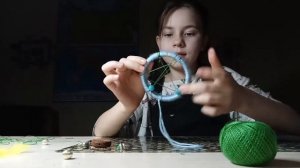 DIY.  Детский ЛОВЕЦ СНОВ. Мастер-класс. Легко и просто. /Сделай своего ЛОВЦА СНОВ и спи спокойно/