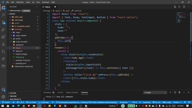 React Native - Create A Todo App (Adding and Deleting items) From Scratch In 25 Minutes смотреть онлайн