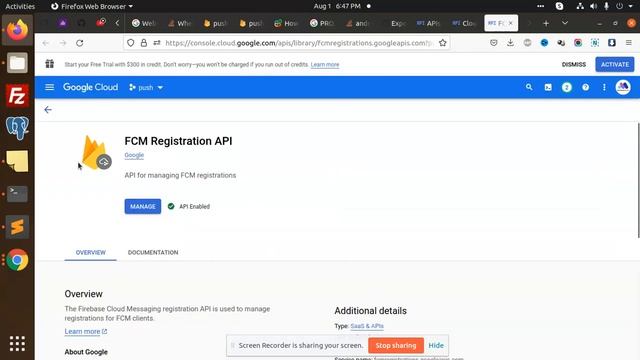 How to Enable Firebase Cloud Messaging API (Legacy) смотреть онлайн