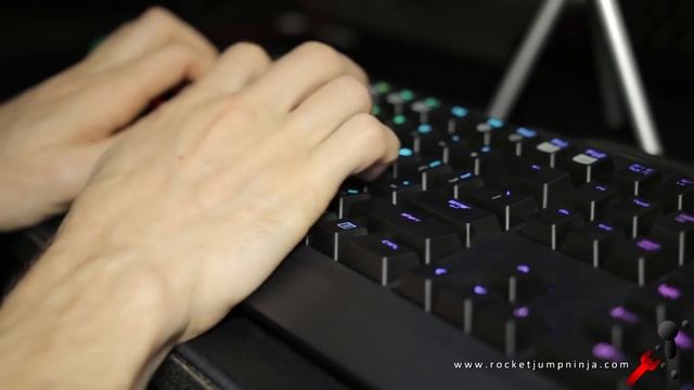 5 Minutes Of Fast Typing On Razer Green Switches (clicky)