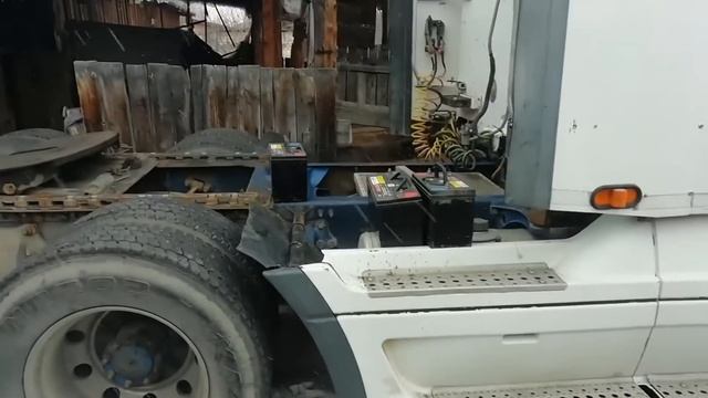 Запуск Freightliner Century после долгого простоя.