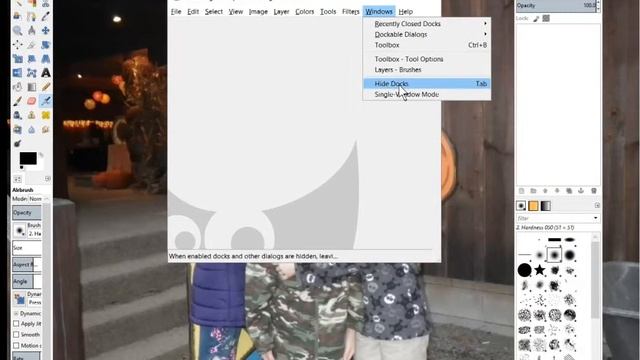 PUT GIMP INTO ONE SINGLE WINDOW MODE смотреть онлайн
