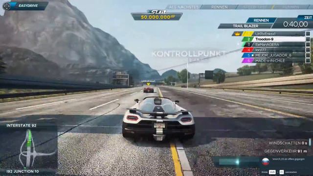Need for Speed Most Wanted 2012 Private Game Fun - Trail Blazer смотреть онлайн