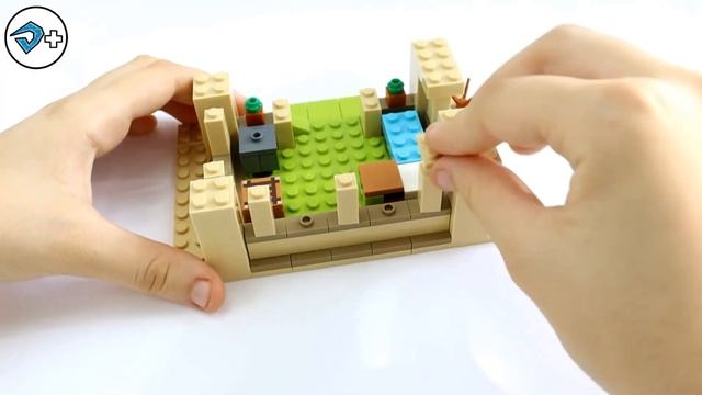 LEGO Minecraft 21160 - The Illager Raid (Speed Build) Projeto Dmais смотреть онлайн