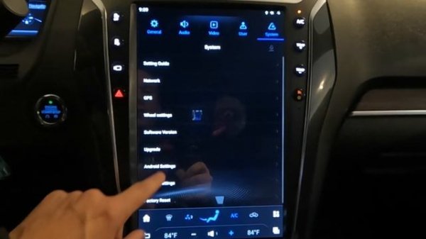 New 2011-2019 Ford Explorer AuCar 2K 14.4" Android Tesla Style Head SYNC Unit FULL Demo