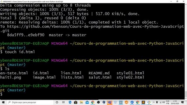 Programmation web avec Python et JavaScript - partie #1 (Git, HTML & CSS) смотреть онлайн