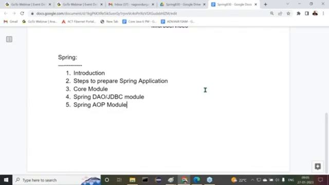 Java Frameworks Package tutorials by Mr. Nagoor Babu Sir смотреть онлайн