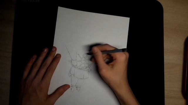 Как нарисовать рыцаря. Часть 1 смотреть онлайн