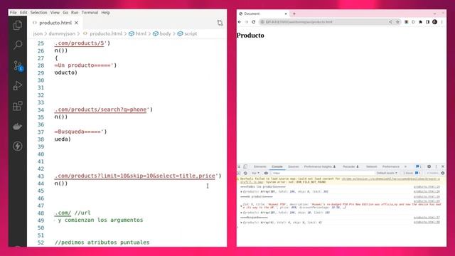 JSON - Tutorial DummyJson.com