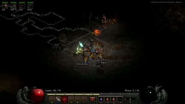 Let's Play Diablo 2 Resurrected Hardcore Deutsch #4 смотреть онлайн