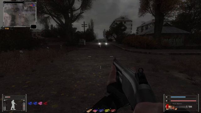 STALKER FOTOGRAF - Часть 12: Мертвый Город, Труп Ученого, Отстрел Зомби на Локации. смотреть онлайн