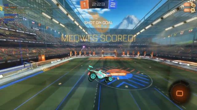 Rocket League - Nice set up for the doubler :] смотреть онлайн
