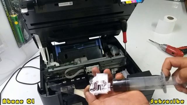 Epson L3151 Print Head Cleaning/Baskı Kafası Temizleme смотреть онлайн