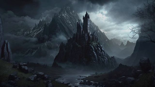 Approaching the Shadowy Monastery Stronghold | FANTASY NATURE AMBIENCE MYSTERY SOUNDSCAPES смотреть онлайн