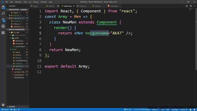 Higher Order Component in React JS (Hindi) смотреть онлайн