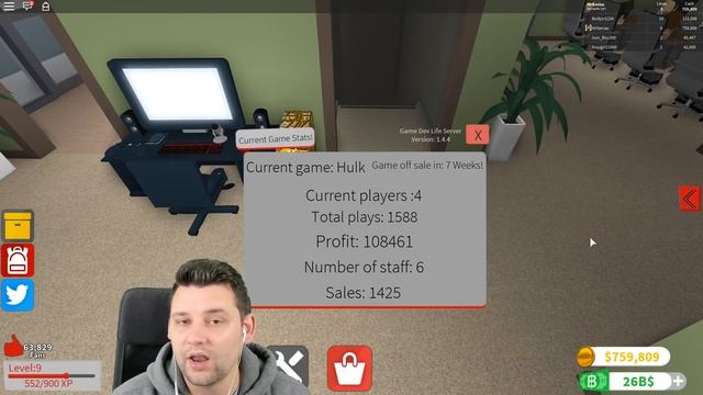 Game Dev Life #18 - CUSTOM OFFICE SIGNS (Roblox Game Dev Life) смотреть онлайн