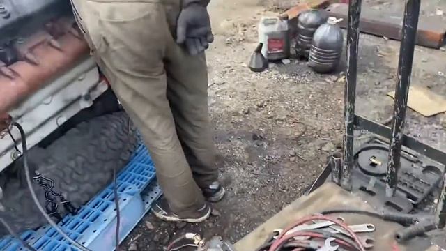 Видео тест двигателя Isuzu Giga 10TD1 смотреть онлайн