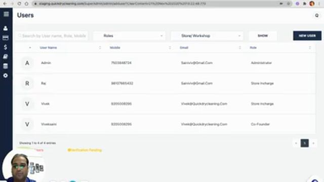 Super Admin - User Management: Modify Permissions of a User смотреть онлайн