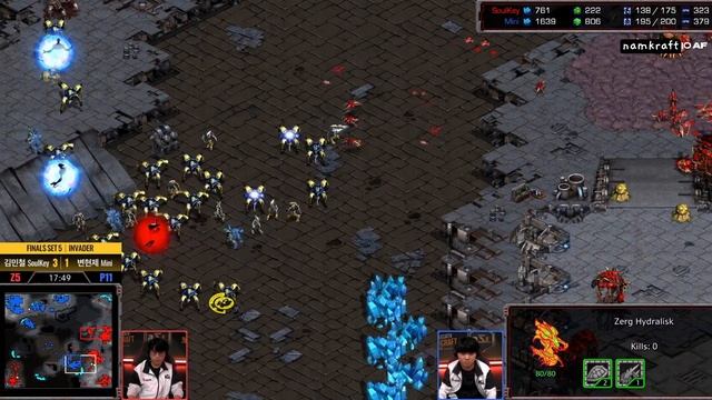 ASL S16 Final Set 5 Mini vs Soulkey PvZ @ Invader | Starcraft Commentary смотреть онлайн