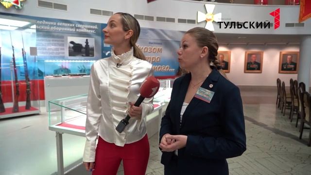 Репортаж телеканала «Первый Тульский» о выставке «Указом Петра Великого…».