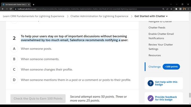 Salesforce Trailhead - Get Started with Chatter смотреть онлайн