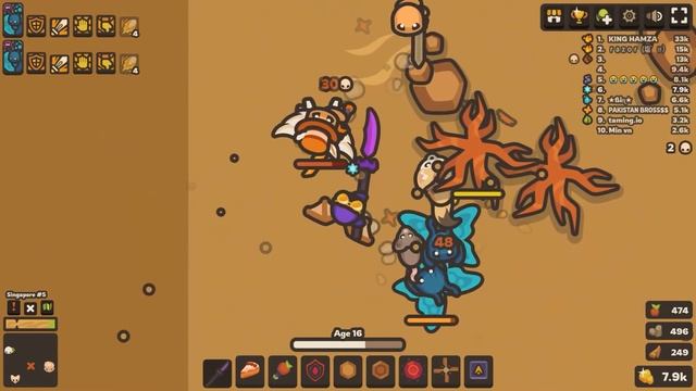 Taming.io Ultimate Naginata Pro Skill *HIT And SLASH*