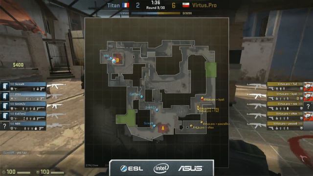 Titan Vs. Virtus.pro - Group A - EMS One Katowice 2014 - CS:GO