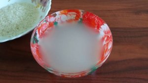 Рисовая Вода! Польза для Омоложения лица и Красоты волос! ???