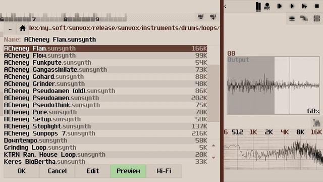 SunVox 2.0 Synths (drums) смотреть онлайн