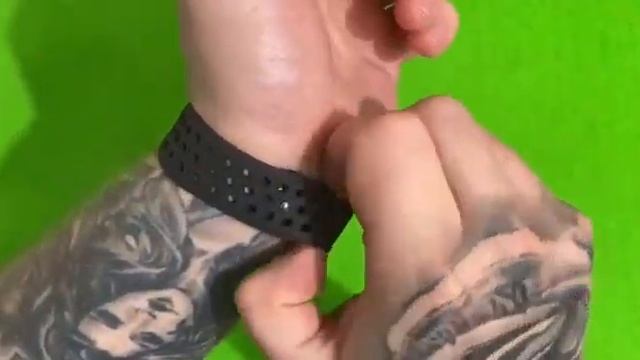 Силиконовый ремешок в стиле Sports Nike, черный смотреть онлайн