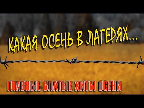 КАКАЯ ОСЕНЬ В ЛАГЕРЯХ | Главные блатные хиты осени | Русский Шансон смотреть онлайн