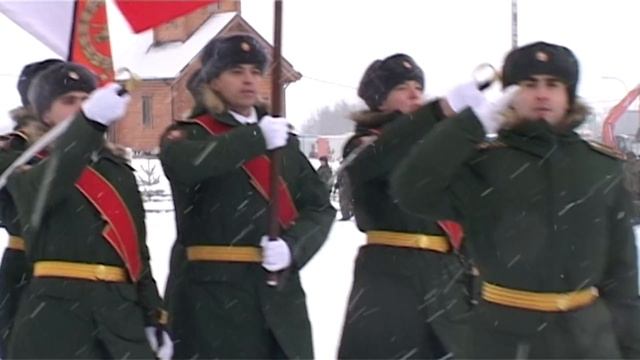 Новые знамёна Валуйской военной части смотреть онлайн