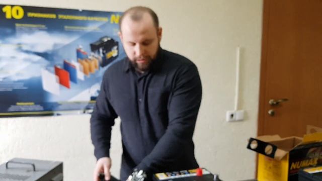 Корейский аккумулятор NUMAX смотреть онлайн