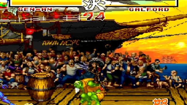 Samurai Spirits (Shodown) FM Towns смотреть онлайн