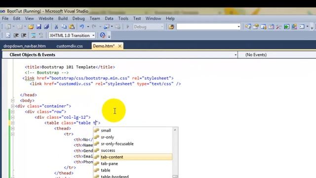 How to create table and uses of all table classes in bootstrap in Hindi Bootsrap tutorials in Hi смотреть онлайн