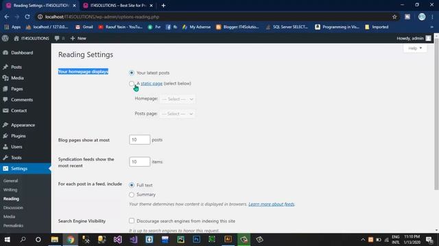 WordPress Tutorial Complete Course Part-13 | Tools & Settings Section in Wordpress смотреть онлайн