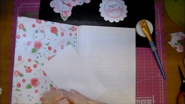 Composition Books using Wild Orchid Crafts & Nitwit Collections! смотреть онлайн