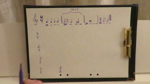 Курс 1. Урок 7. Музыкальный размер. Такты.