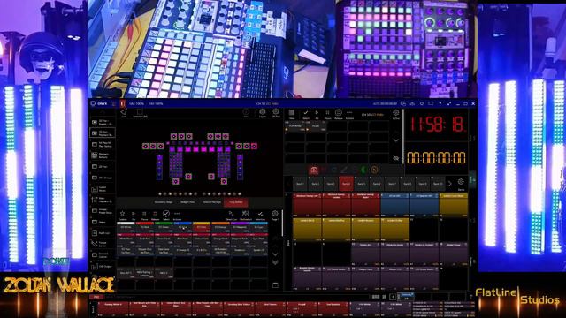 ONYX Setup Video Walkthrough Of RDSC AKAI APC40 @FlatLineStudios