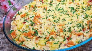 Ужин для всей Семьи. Самый вкусный и простой рецепт Запеканки из Куриного филе с тыквой в духовке