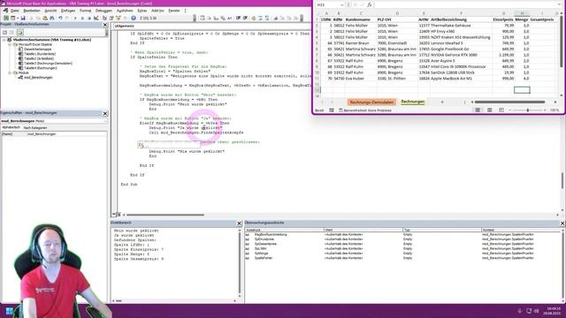 Mike zeigt: Excel VBA Crashkurs | 11 Variablen und Spaltenformate | Deutsch смотреть онлайн